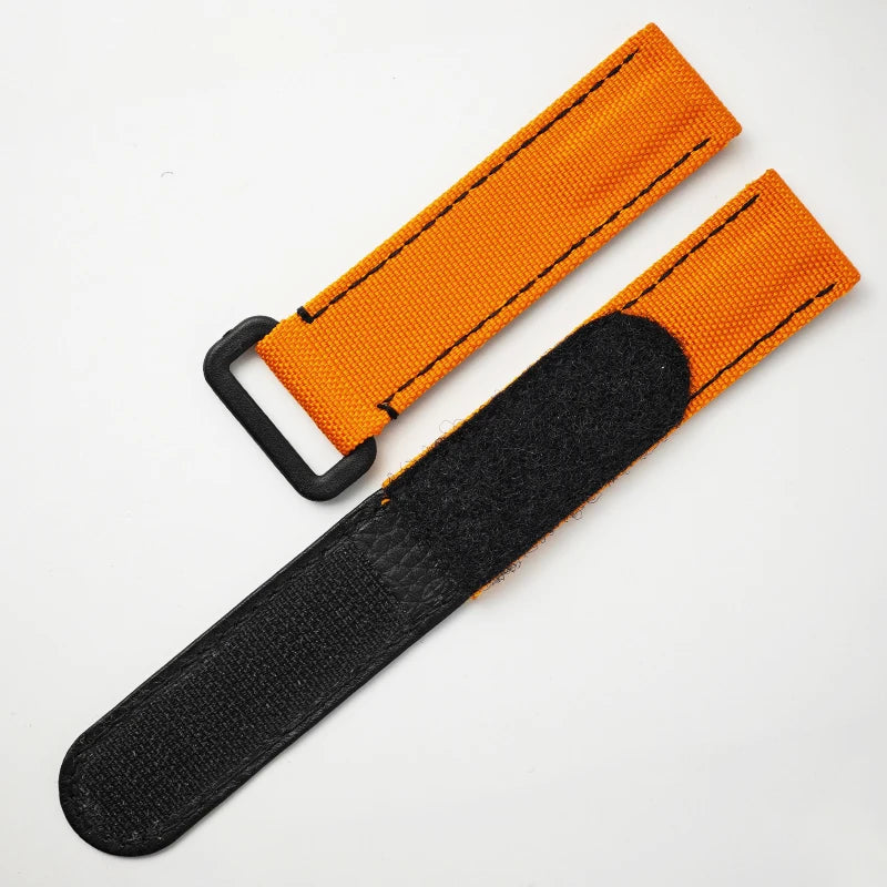 Nylon Fabric Watch Strap, 20mm, Magic Tape, Velcro, for IWC Omega Hamilton Khaki Seiko SKX 5 Certina MIDO Tissot Breitling