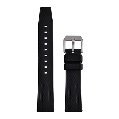 New Design Busluo Fkm Rubber Strap 20mm 22mm Fluoro Rubber Watch Band for Traditional Diving Watch Accessories