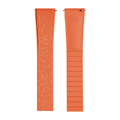 CTS – Bracelet de montre en caoutchouc fluoré, coupe sur la taille, 18/19/20/21/22mm, FKM, boucle de déploiement à dégagement rapide, pour hommes et femmes, Bracelet de remplacement