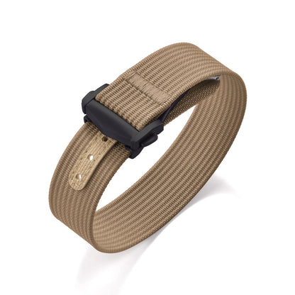 Bracelet de montre en nylon côtelé Omega avec fermoir déployant 18mm 20mm 22mm, bracelet sport en caoutchouc FKM pour Swatch MoonSwatch