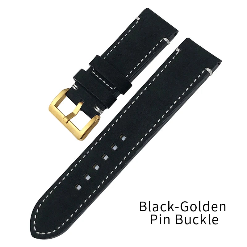 Men's Genuine Cowhide Leather Watch Strap, 22mm 23mm, for Tudor Black Bay Black Bay Bronze Brown, Vintage, Handmade, Calfskin Leather