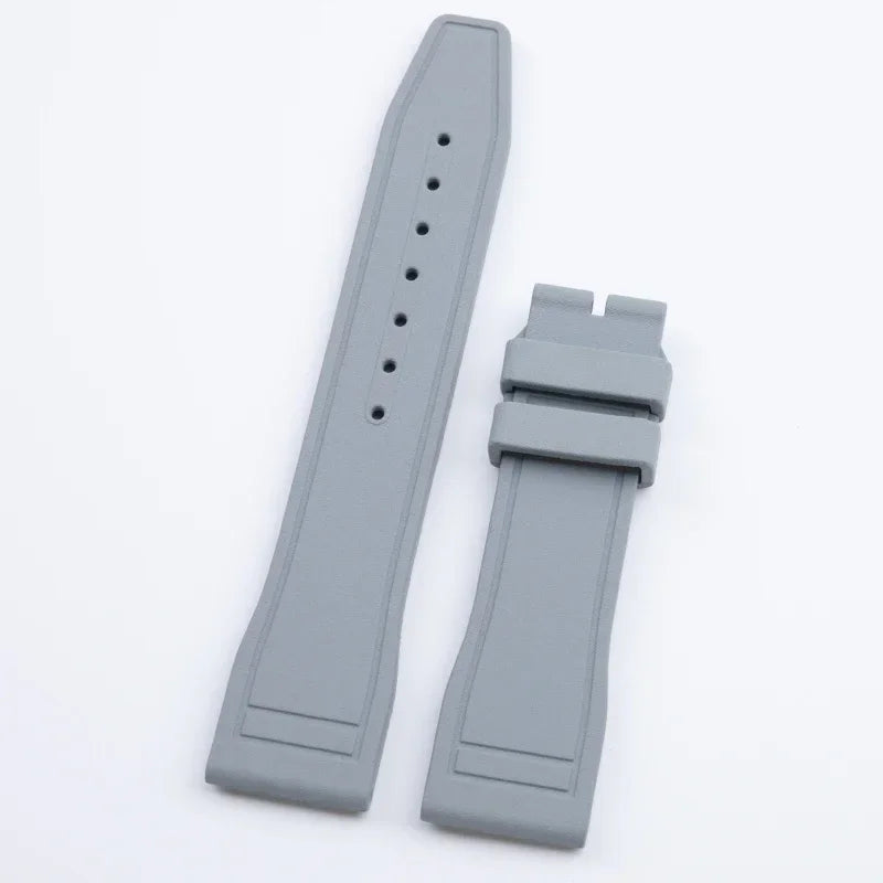 Universal Accessories, FKM Fluoro Rubber Watch Strap for IWC, Strap for Big Pilot Portofino TOP GUN, Dustproof Strap 20/21/22mm