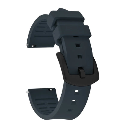 18/19/20/21/22/23/24mm FKM Rubber Watch Strap Diving Sports Quick Release Rubber Bracelet for Tissot/Seiko/Omega Watch Band