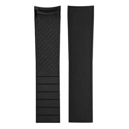 FKM Fluoro Rubber Watch Strap, 21mm, Premium Quality, for Longines Hydroconquest L3.781 782 742 Conquest L3, Sport Dive Watch Band