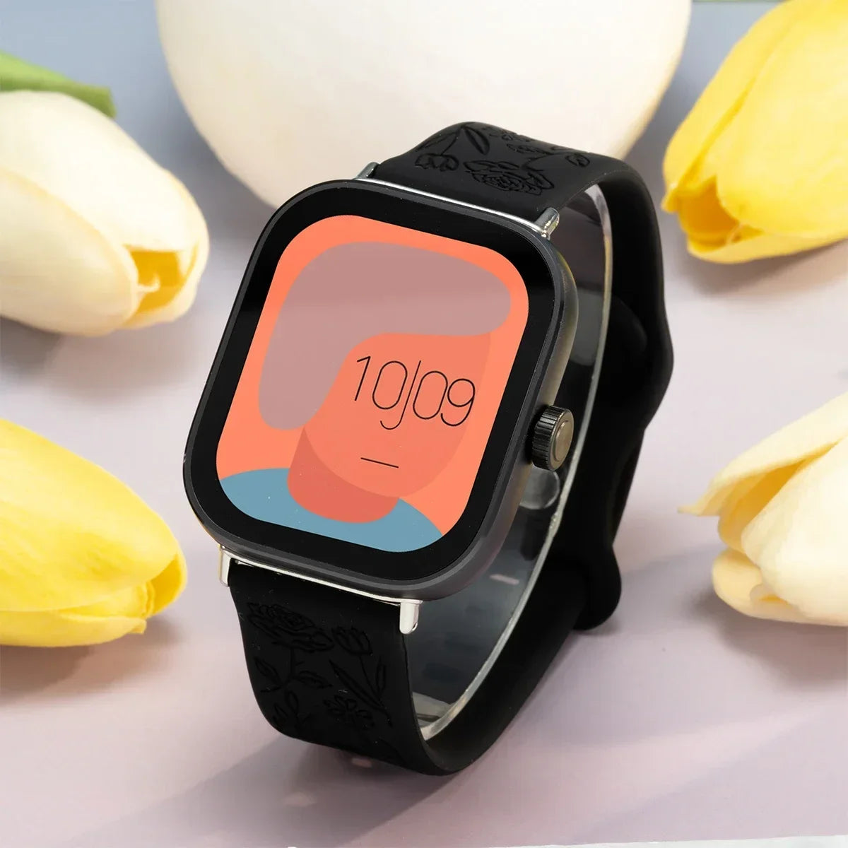Carved Strap for Redmi Watch 6 5 4, Magnetic Silicone Bracelet for Redmi Watch 5 Active 3 Lite 5 Lite 3 Active