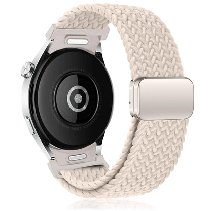 Bracelet sans espaces pour Samsung Galaxy Watch 6 4 classic/5 pro 47mm 43mm 44mm 40mm bracelet tressé magnétique Galaxy watch6 watch4