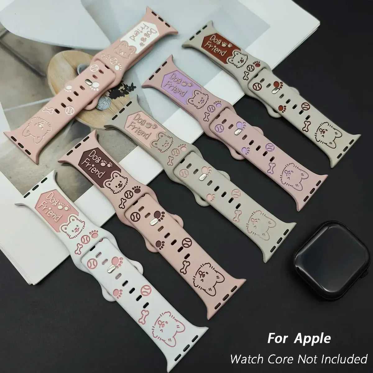 Cute Watch Band for Apple Watch 46mm 42mm 49mm 44mm 40mm 45mm 41mm 38mm, Compatible with iWatch Series 11 10 Ultra SE 3 9 8 7 6 5