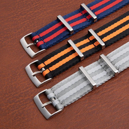 Accessori per bracciale orologio in nylon ad alta densità, 20mm 22mm, per Longines Omega Seamaster 007 TAG HEUER Tudor Rolex