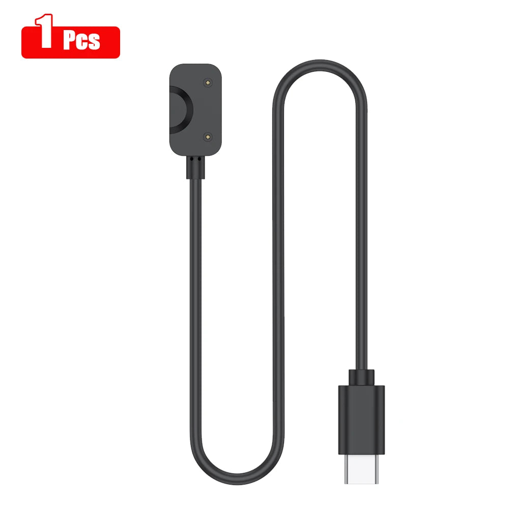 1-2 pièces 100cm USB Type C chargeur rapide magnétique pour Samsung Galaxy Fit 3 câble de chargement pour Samsung Galaxy Fit 3 adaptateur de montre
