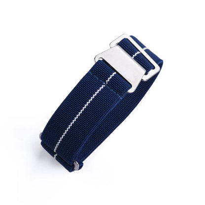 French Army Nylon Strap from the 60s, 20mm 22mm, for Parachute, Elastic, Nylon, Black, Blue, Green, Grey, Universal Fabric Watch Strap for Men