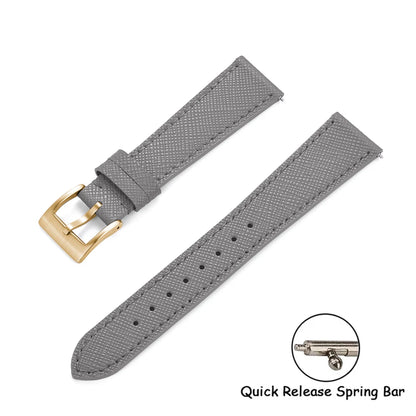 Cinturini per orologi in pelle di vitello di qualità cinturini per orologi in pelle Saffiano 18/19/20/21/22/23/24mm cinturini accessori per orologi