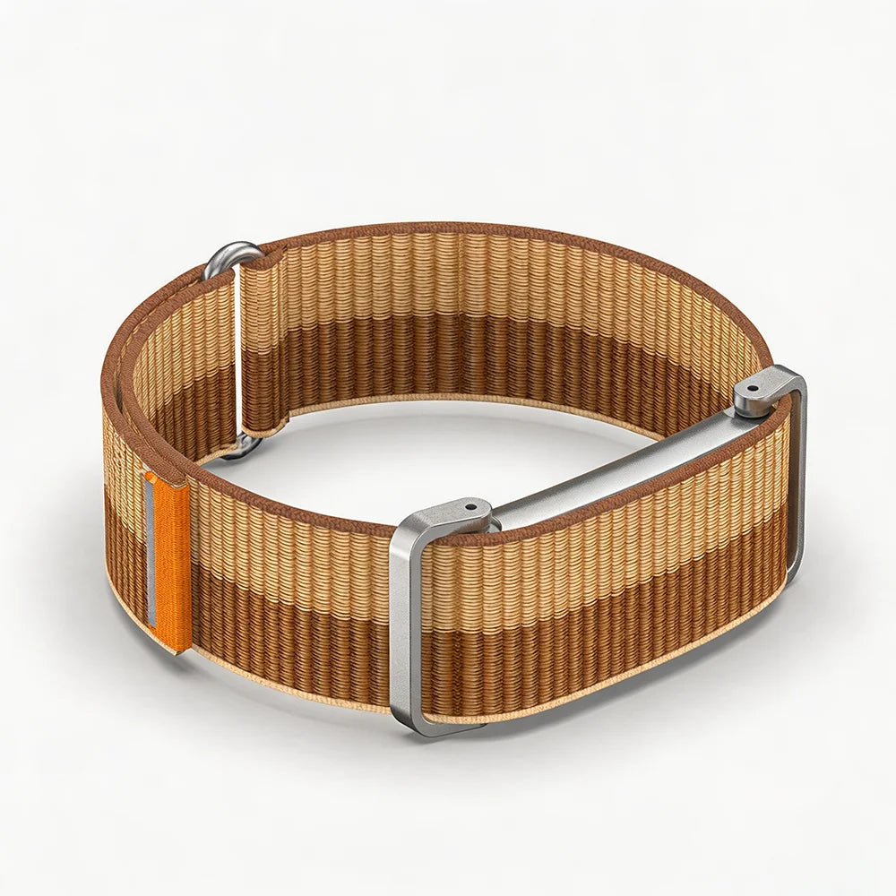 Étui de protection en métal, sangle en Nylon pour Google Fitbit Air, bracelet de remplacement ultra-mince, léger comme une plume, respirant, à dégagement rapide