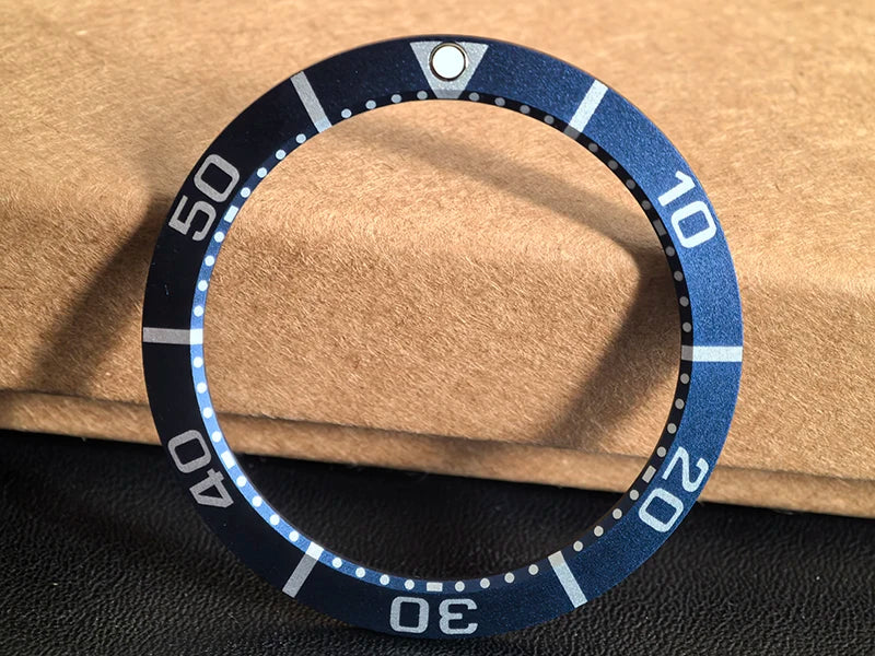 Insert de lunette en aluminium de rechange avec fond lumineux pour Seiko Sumo SBDC001/003/031/033/SPB101/SPB103