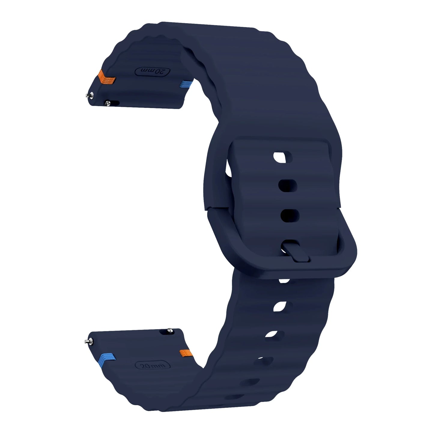 20/22mm Music Watchband for Garmin Forerunner 265 165 245 255 645, for Garmin Vivoactive 3 4 5/Venu 3 sq 2 Plus/Approach S12