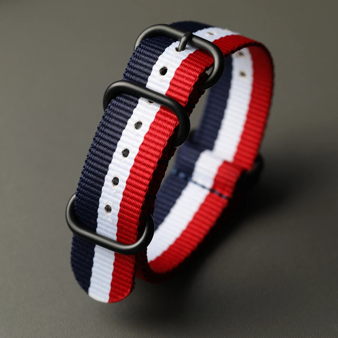Nylon Watch Strap, 20MM 22MM 24MM, Wear-Resistant, Waterproof, Flexible, Black Green Retro G10 Pilot Watch Band