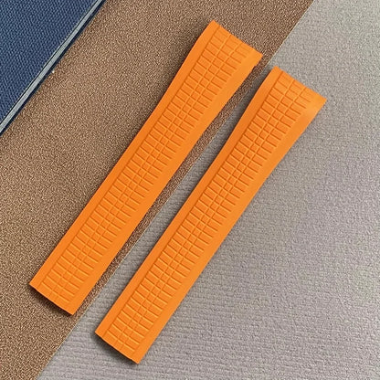 Nouveau Compatible avec Pate Philippe véritable Aquanaut Nautilus 5164/5167/5168/5968 hommes montre bracelet en caoutchouc fluoré Wacth bandes 2025