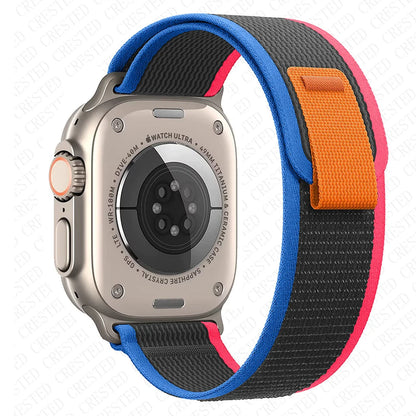 适用于 Apple Watch Ultra 3 2 的 Trail 回环式表带，49mm 46mm 44mm 45mm 40mm 41mm 42mm，兼容 iWatch 系列 11 10 SE 9 8 7 的表带 Correa