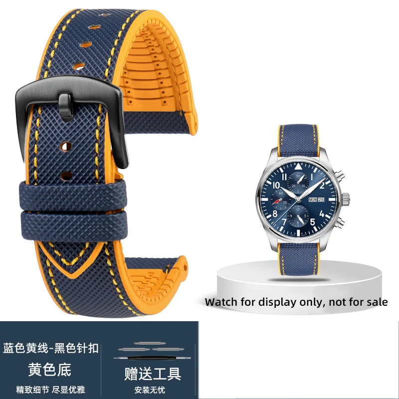 Per Casio Swordfish MDV-106 Marlin MDV106 Cinturino MDV107 MTPVD01 Cinturino in gomma Ghost Water 5374 Cinturino 22mm Cinturino sportivo