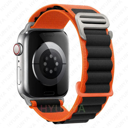 Cinturino per Apple Watch, bracciale alpino per cinturino Apple Watch Ultra 2 3, cinturino 45mm 49mm 42mm 46mm 44mm 41mm 40mm, cinturino Iwatch serie 11 9 8 7 SE 10