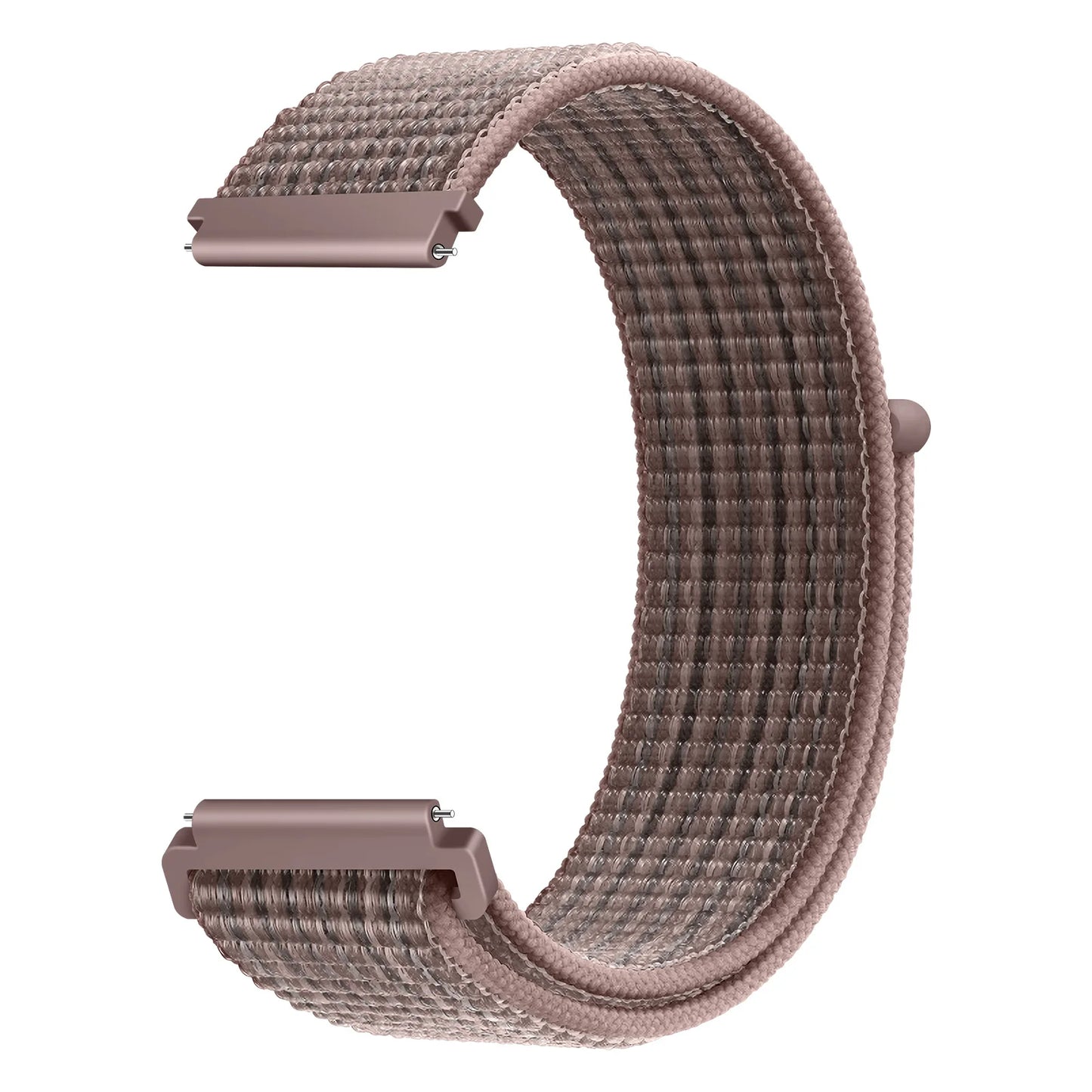 Bracelet à boucle en Nylon pour Amazfit Bip 6/5/GTS 4/3/2/2e/Mini/GTR 42mm/47mm/GTR 4/3 Pro Sport, 20mm/22mm, 2 bandes