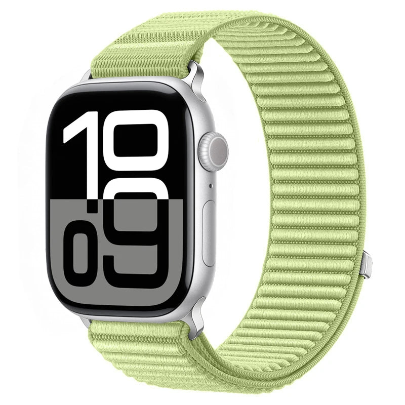Correa deportiva de nailon con hebilla para Apple Watch de 46 mm 44 mm 40 mm 42 mm 45 mm 41 mm, correa para iWatch serie 11 SE 10 9 8 7 Ultra 3