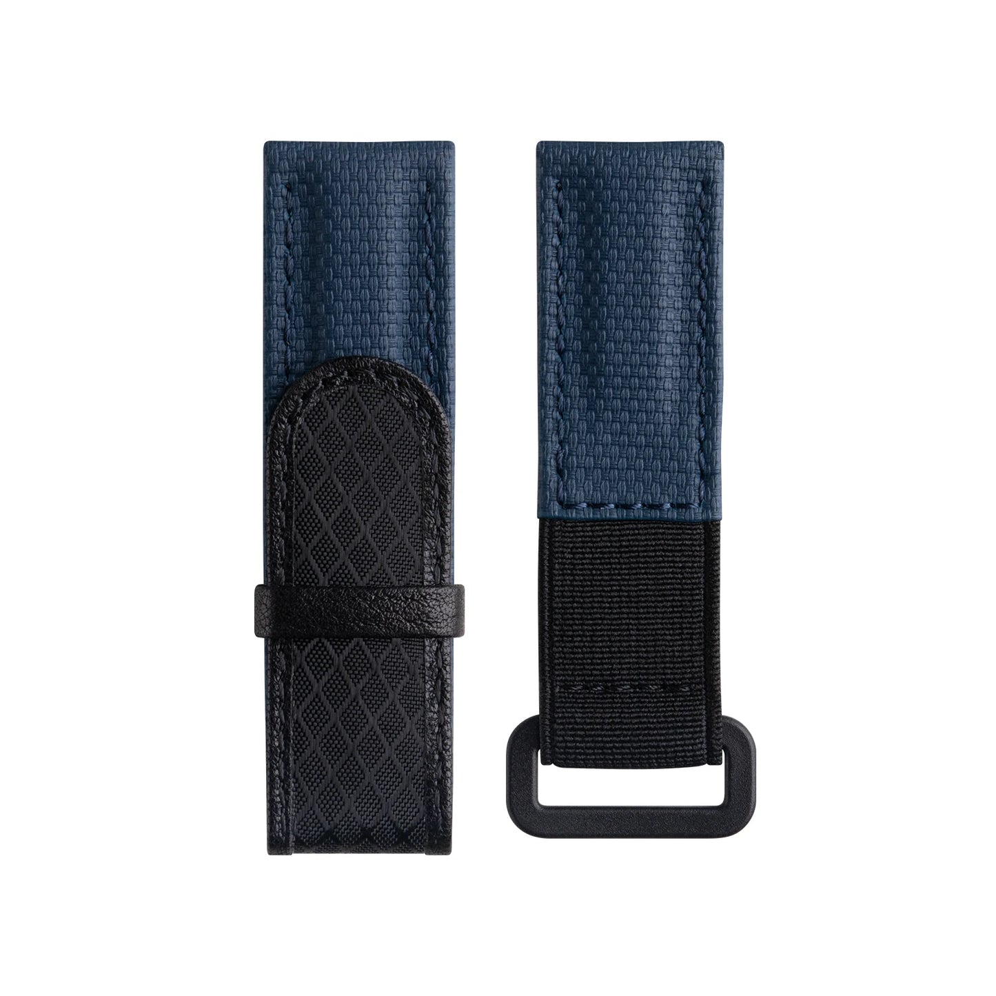 Bracelet de montre réglable en Velcro caoutchouté en fluororubber pour Rolex Submariner Daytona GMT Seiko Omega Tudor, universel