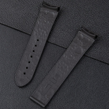 Bracelet de montre Premium 21 mm en caoutchouc fluoré FKM pour Omega, compatible avec Seamaster 600 43,5 mm, Speedmaster Chronoscope, cadran Super Racing