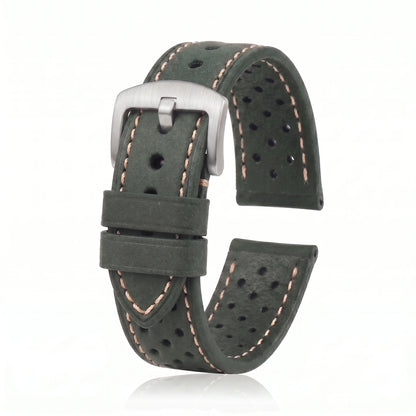 Correas de reloj de cuero auténtico, vintage, 20 mm 22 mm, para Samsung Galaxy Watch 46 mm