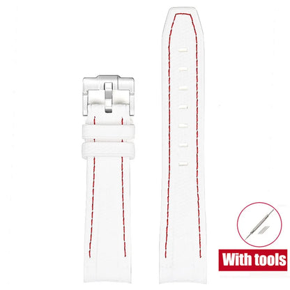 Diving Strap for Omega X Swatch, 20mm, MoonSwatch Joint, for Men and Women, Peripheral, Curved End, TPU Rubber Strap for Rolex, Watch Strap Tools