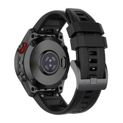 Quick-fit Silicone Strap, 26mm 22mm 20mm, for Garmin Tactix 8/Fenix 8 51mm 47mm 43mm, Durable Garmin Enduro3/Fenix 7S E 7X Strap
