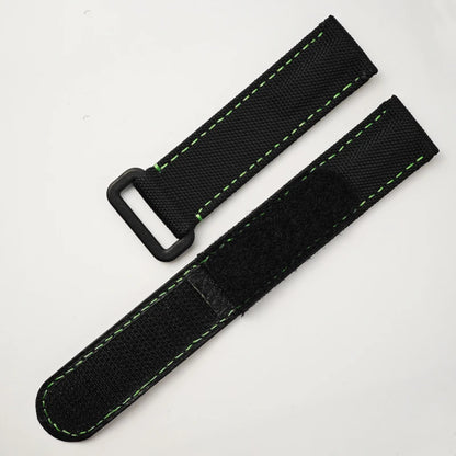 Nylon Fabric Watch Strap, 20mm, Magic Tape, Velcro, for IWC Omega Hamilton Khaki Seiko SKX 5 Certina MIDO Tissot Breitling