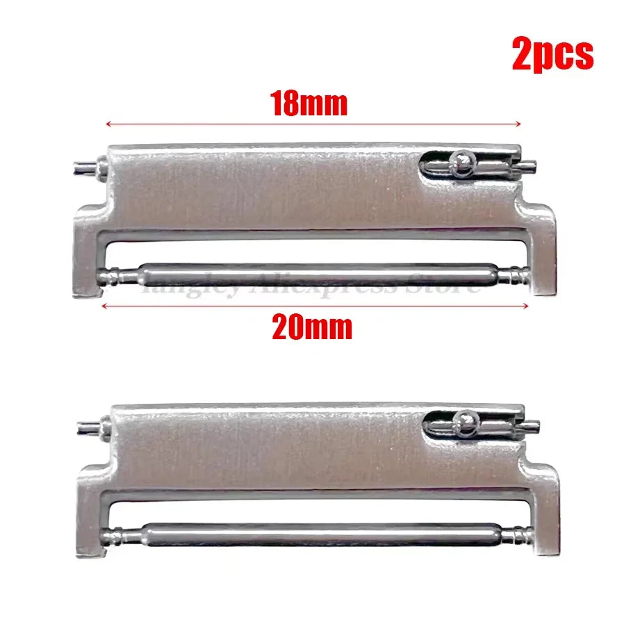 1 paio di adattatori per cinturini: da 18 mm a 20 mm, 22 mm, da 20 mm a 18/20/22 mm, da 22 mm a 22 mm, connettori a perno a sgancio rapido, accessori per cinturini.