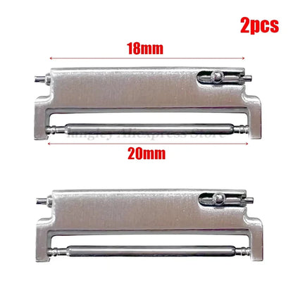 1 paio di adattatori per cinturini: da 18 mm a 20 mm, 22 mm, da 20 mm a 18/20/22 mm, da 22 mm a 22 mm, connettori a perno a sgancio rapido, accessori per cinturini.