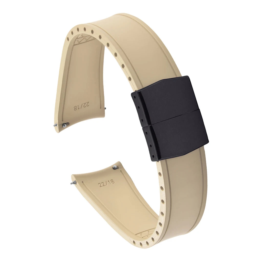 Bracelet Montre Caoutchouc pour Samsung - Rapide et Incurvée - Universel