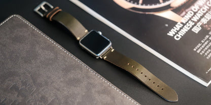 Horween US Chromexcel bracelets de montre en cuir marron souple bracelets en cuir faits à la main 18mm 20mm 22mm