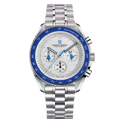 Orologio da uomo Moon 40mm con cronografo al quarzo - PAGANI DS N Tribute CK2998 Retro Sport