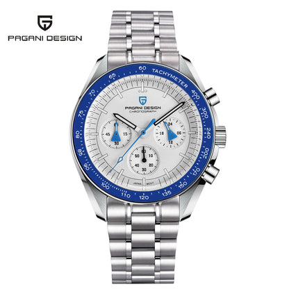 Orologio da uomo 40 mm Cronografo al quarzo - PAGANI DS AK Project AR Sapphire Date Sport