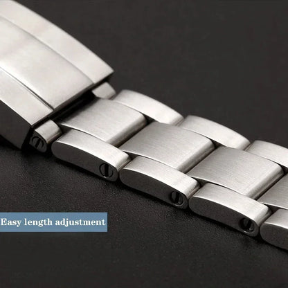 Watch band for Rolex Submariner Daytona, Yacht-Master Gstuff, foetal locking clasp, 904 steel watch band, watch straps, 20mm, 21mm