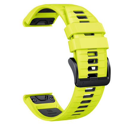 Bracelet de montre en silicone 22 mm 26 mm pour Garmin Fenix 8Pro 7 7X 6X Pro 5X Plus Epix Gen2 Enduro 3 2, bracelet souple à libération rapide QuickFit