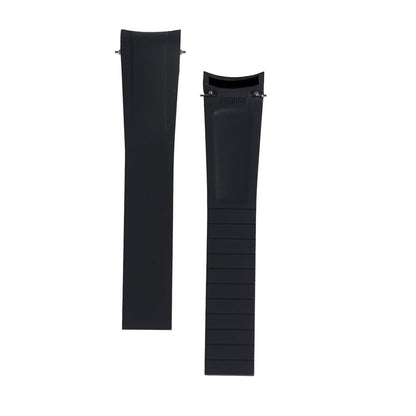 Rubber Strap for Tudor Black Bay 58 BB58, 20mm, FKM CT, Curved End Design with Deployment Clasp, Watch Band