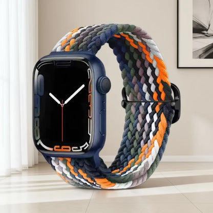 Cinturino in nylon intrecciato traspirante e morbido per Apple IWatch Series 11 10 9 8 7 6 5 4 SE 40/41/42/44/45/46mm