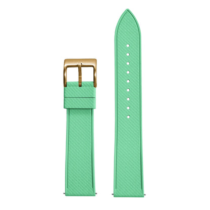 Premium FKM Rubber Watch Band 20mm 22mm Quick Release Diving Waterproof Watch Straps Soft Durable Unisex FPM Bracelets