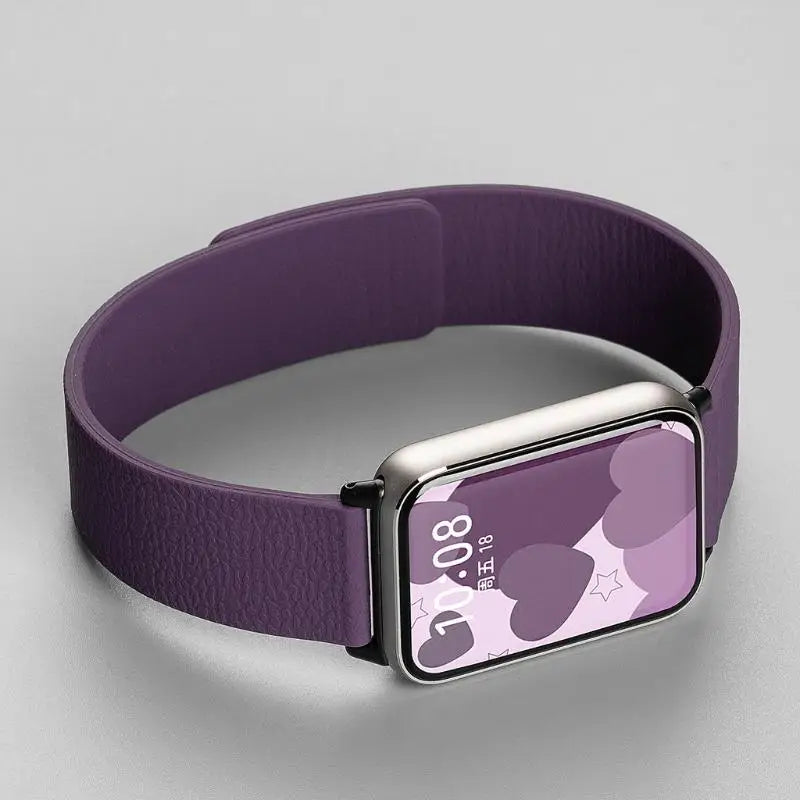 Boucle magnétique en Silicone pour Redmi 6 5 4, sangle de sport, ceinture de remplacement en Silicone, Bracelet Correa