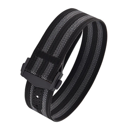 Canvas and Nylon Watch Strap, 18-20-22mm, for Omega X Swatch MoonSwatch for Seiko Men Women Sport, Waterproof, Folding Buckle