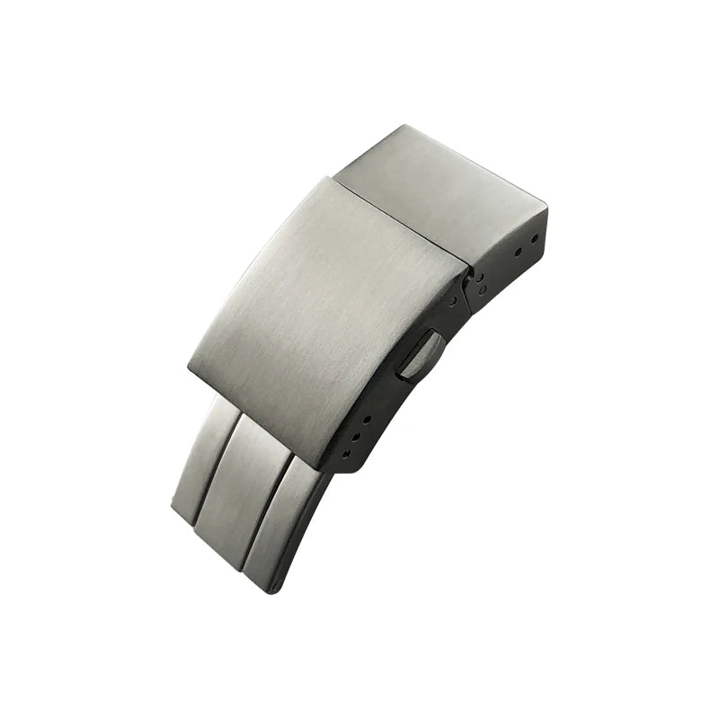 Boucle d'étanchéité en acier inoxydable 316L épais de 19mm, pour bracelet de montre Longines en caoutchouc, bracelet Hydroconquest L3, fermoir papillon pliable
