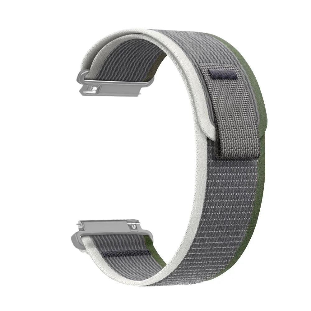 Sangle à boucle en Nylon pour Garmin Forerunner 965 955 570 970 165 55, 20mm 22mm, Bracelet Garmin Venu 3-2/Active 6-5/Vivomove Trend