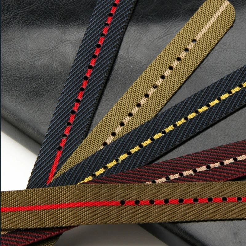 New High Quality Nylon Watch Strap for Rolex for Tudor 20mm 22mm Nato Strap for Moonswatch Seiko Premium Watch Band Sport Bracelet