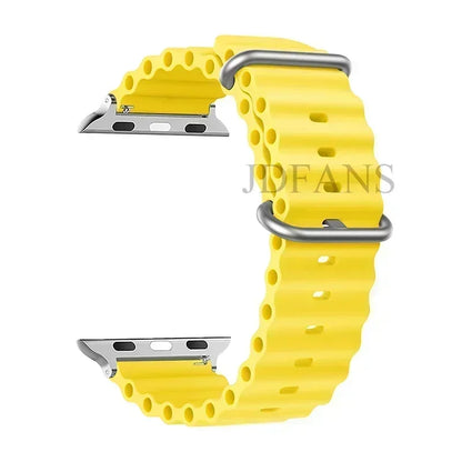 Straps for Apple watch band 44mm 40mm 45mm 49mm 41mm 42mm 38mm 46mm ocean bracelet correa iWatch series 7 6 3 se 8 Ultra 2 9 10