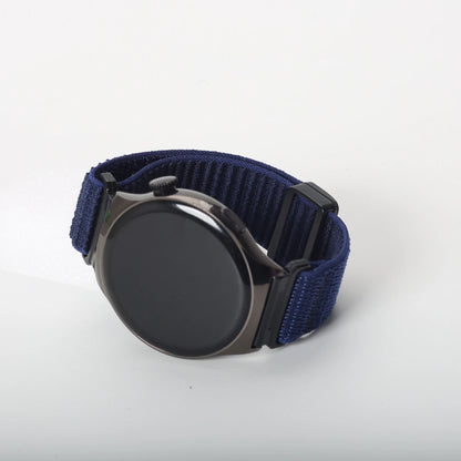 Braccialetto sportivo in nylon per Motorola Moto Watch 40/70/100/120, cinturino di ricambio regolabile per Motorola Moto Watch 360 di terza generazione 2020