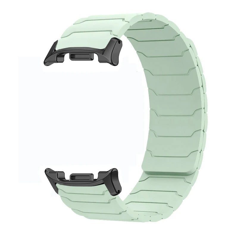 Bracelet magnétique en Silicone pour Samsung Galaxy Watch Ultra 2025, 47mm, pour Galaxy 8 40mm 44mm/8Classic 46mm, Bracelet de sport